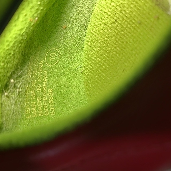 EARTH Red Leather Mary Jane Slip On Comfort Walking Double Strap Flats Size 10 - Picture 12 of 12